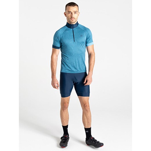 Dare 2b Koszulka kolarska &quot;Pedal It Out II&quot; w kolorze błękitnym ze sklepu Limango Polska w kategorii T-shirty męskie - zdjęcie 183878068
