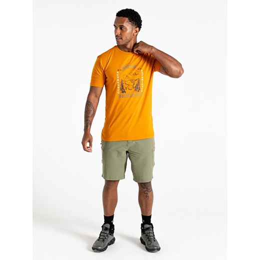 Dare 2b Koszulka funkcyjna &quot;Movement III&quot; w kolorze pomarańczowym ze sklepu Limango Polska w kategorii T-shirty męskie - zdjęcie 183878127