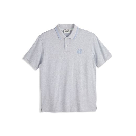 Scotch &amp; Soda Koszulka polo w kolorze szarym ze sklepu Limango Polska w kategorii T-shirty męskie - zdjęcie 183878237