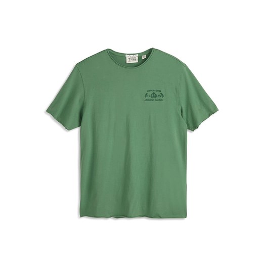 Scotch &amp; Soda Koszulka w kolorze zielonym ze sklepu Limango Polska w kategorii T-shirty męskie - zdjęcie 183878316