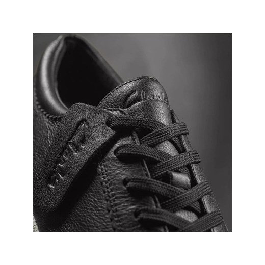 Clarks Skórzane sneakersy &quot;Mayhill Walk&quot; w kolorze czarnym Clarks 40 Limango Polska okazyjna cena