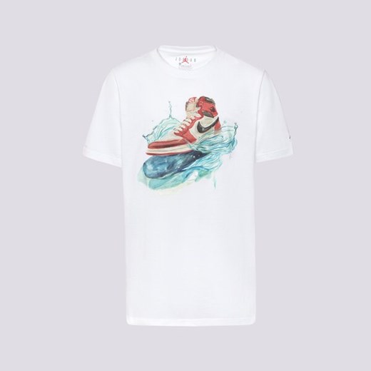 JORDAN T-SHIRT JDB AJ1 WAVE SS TEE BOY ze sklepu Sizeer w kategorii T-shirty chłopięce - zdjęcie 183878927