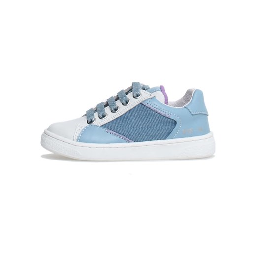 Naturino Skórzane sneakersy &quot;Quar&quot; w kolorze błękitnym ze sklepu Limango Polska w kategorii Trampki dziecięce - zdjęcie 183879205