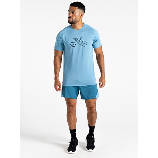 Dare 2b Koszulka funkcyjna &quot;Tech II&quot; w kolorze błękitnym ze sklepu Limango Polska w kategorii T-shirty męskie - zdjęcie 183879469