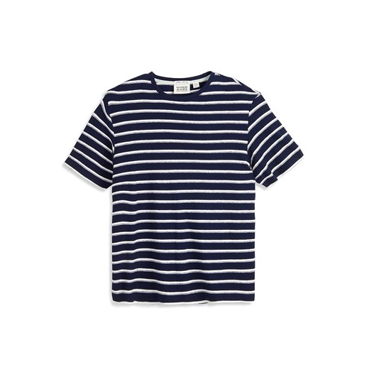 Scotch &amp; Soda Koszulka w kolorze granatowo-białym ze sklepu Limango Polska w kategorii T-shirty męskie - zdjęcie 183879517