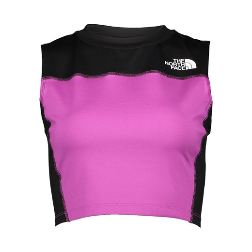 The North Face Top sportowy w kolorze fioletowo-żółtym ze sklepu Limango Polska w kategorii Bluzki damskie - zdjęcie 183879619