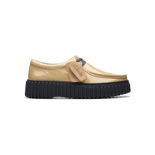 Clarks Skórzane trzewiki &quot;Torhill Bee&quot; w kolorze beżowym ze sklepu Limango Polska w kategorii Półbuty damskie - zdjęcie 183879746