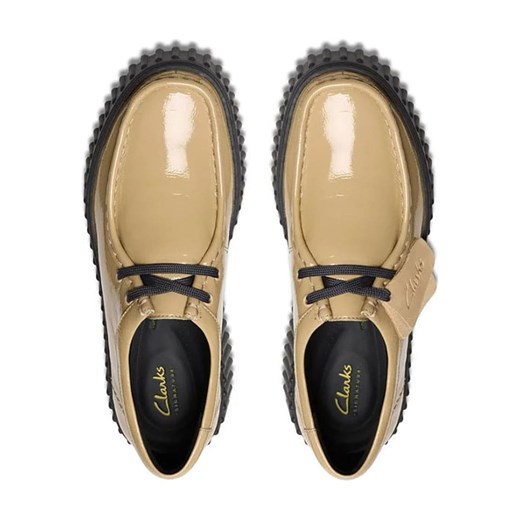Clarks Skórzane trzewiki &quot;Torhill Bee&quot; w kolorze beżowym Clarks 38 wyprzedaż Limango Polska