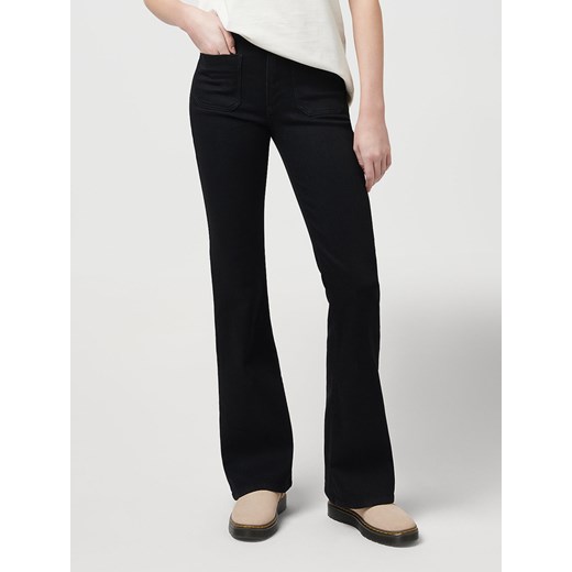 DAMSKIE SPODNIE WRANGLER FLARE BLACK 112375181 ze sklepu YouNeedit.pl w kategorii Spodnie damskie - zdjęcie 183880139