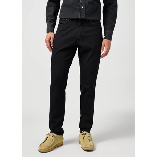WRANGLER MĘSKIE SPODNIE JEANSOWE WRANGLER RIVER RINSE BLACK 112362409 ze sklepu YouNeedit.pl w kategorii Jeansy męskie - zdjęcie 183880368