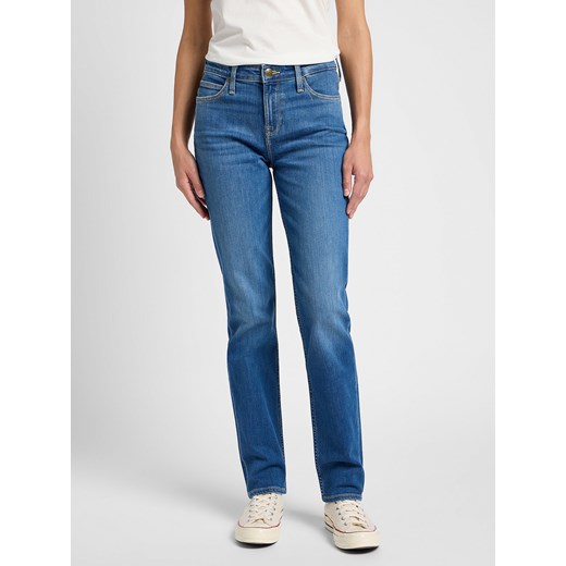 LEE DAMSKIE SPODNIE JEANSOWE LEE MARION STRAIGHT MID STOP 112355267 ze sklepu YouNeedit.pl w kategorii Jeansy damskie - zdjęcie 183880439