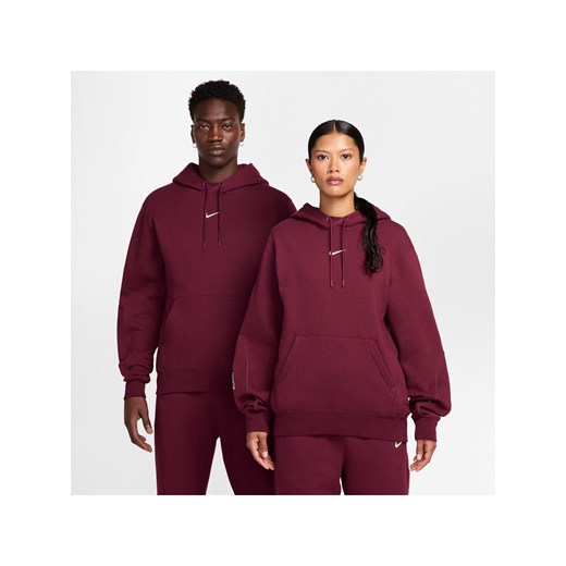 Dzianinowa bluza z kapturem CS NOCTA NOCTA - Czerwony ze sklepu Nike poland w kategorii Bluzy męskie - zdjęcie 183881538