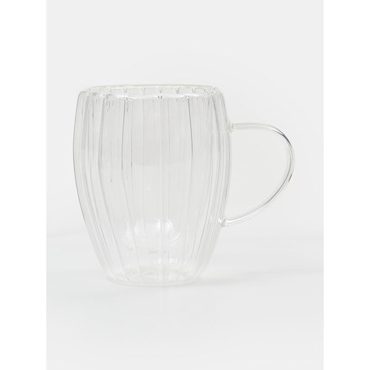 Sinsay - Kubek z podwójnym dnem - biały Sinsay One Size Sinsay