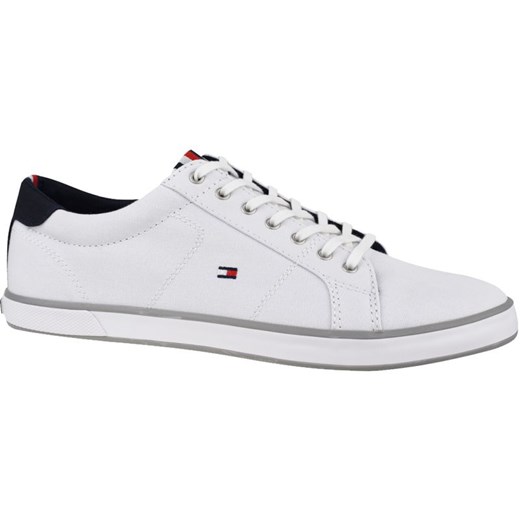 Buty Tommy Hilfiger Harlow 1D FM0FM00596-100 białe ze sklepu ButyModne.pl w kategorii Trampki męskie - zdjęcie 183881846