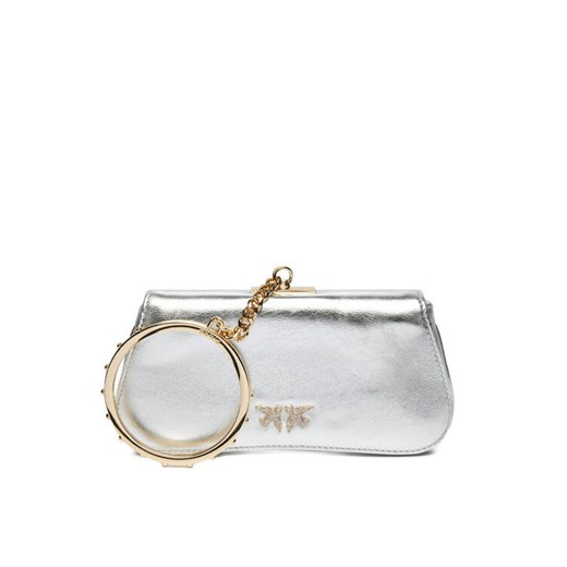 Torebka Pinko Marpesia Clutch Srebrny Pinko OS eobuwie.pl