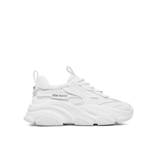 Sneakersy Steve Madden Possession-E Sneaker SM19000033 SM19000033-002 Biały ze sklepu eobuwie.pl w kategorii Buty sportowe damskie - zdjęcie 183882187