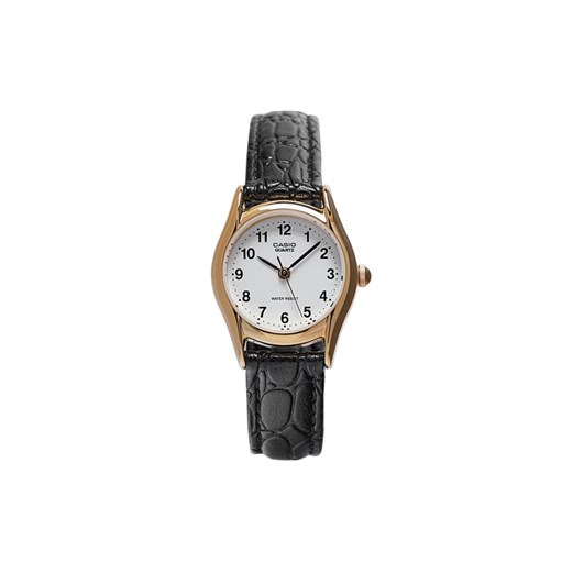 Zegarek Casio LTP-1154PQ-7BEG Czarny ze sklepu eobuwie.pl w kategorii Zegarki - zdjęcie 183882196