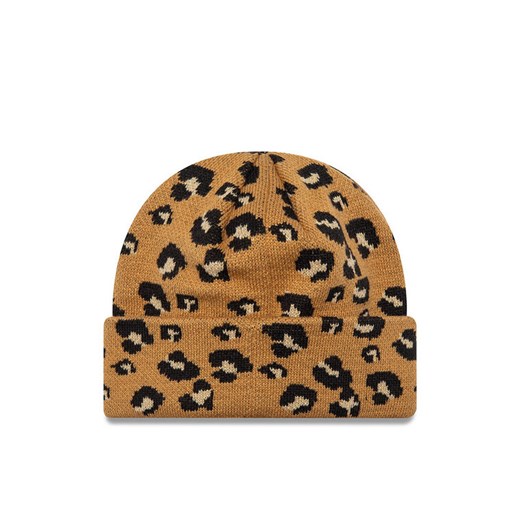New Era Czapka Wmns Wide Leo Beani 60565280 Beżowy ze sklepu MODIVO w kategorii Czapki zimowe damskie - zdjęcie 183882687