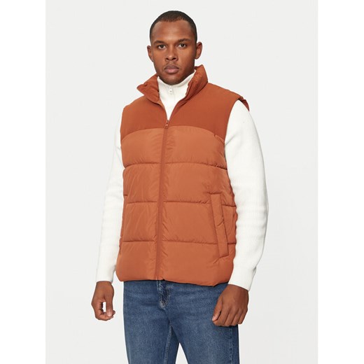 Jack&Jones Bezrękawnik Moon 12256860 Brązowy Regular Fit ze sklepu MODIVO w kategorii Kamizelki męskie - zdjęcie 183882719