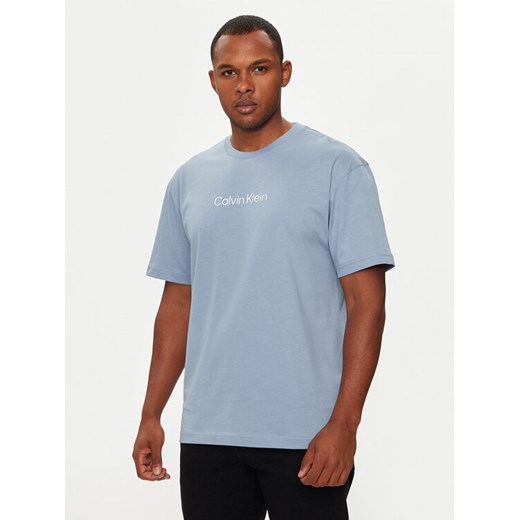 Calvin Klein T-Shirt Hero K10K111346 Niebieski Regular Fit ze sklepu MODIVO w kategorii T-shirty męskie - zdjęcie 183882799