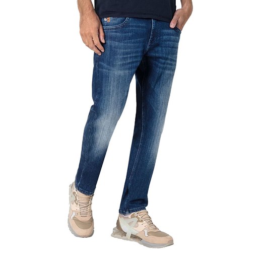Timezone Dżinsy &quot;Eliaz&quot; - Slim fit - w kolorze granatowym ze sklepu Limango Polska w kategorii Jeansy męskie - zdjęcie 183884028