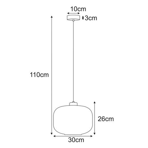 Lampa wisząca Lumes