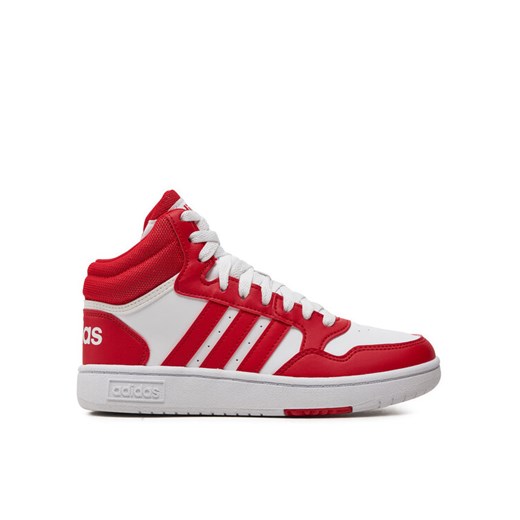 Sneakersy adidas Hoops Mid IG3718 Biały 38_23 eobuwie.pl