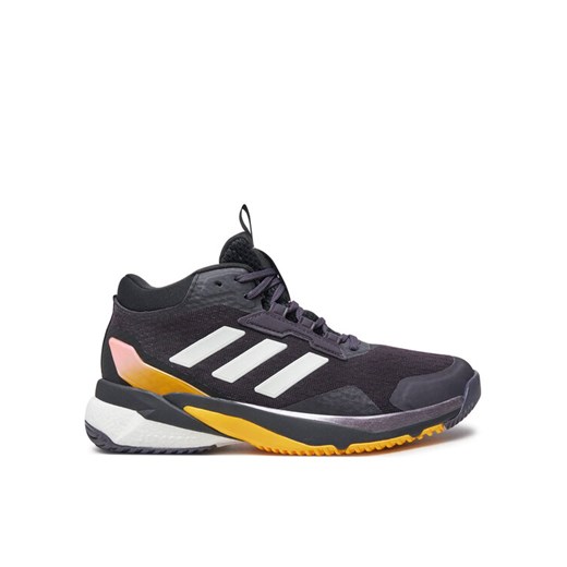 Buty halowe adidas Crazyflight 5 Mid Indoor IG1610 Czarny ze sklepu eobuwie.pl w kategorii Buty sportowe damskie - zdjęcie 183884779