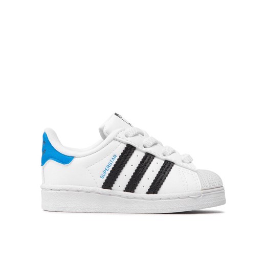 Sneakersy adidas Superstar El I GY9321 Biały ze sklepu eobuwie.pl w kategorii Buciki niemowlęce - zdjęcie 183884789