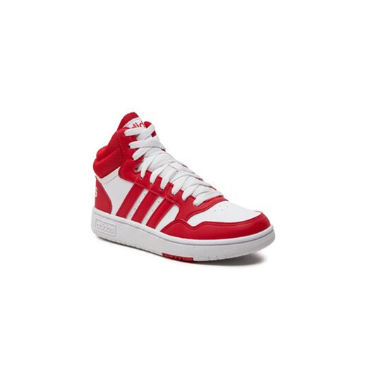Sneakersy adidas Hoops Mid IG3718 Biały 38_23 eobuwie.pl