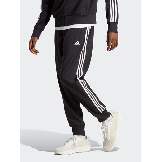 adidas Spodnie dresowe AEROREADY Essentials Tapered Cuff Woven 3-Stripes Joggers XL MODIVO