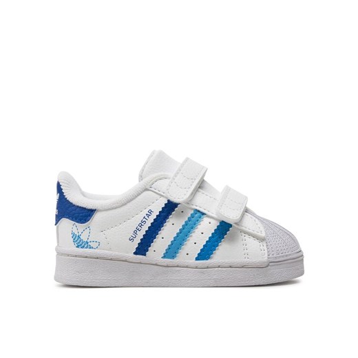 adidas Sneakersy Superstar Kids IF3599 Biały ze sklepu MODIVO w kategorii Buty sportowe dziecięce - zdjęcie 183885476