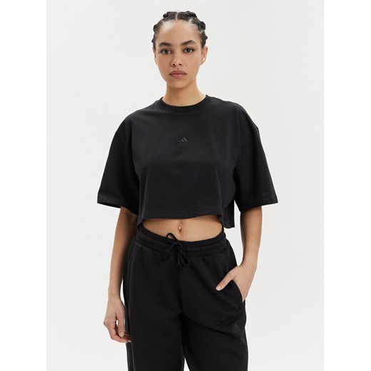 adidas T-Shirt ALL SZN IR8864 Czarny Oversize L MODIVO