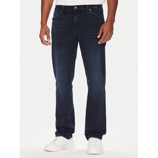Guess Jeansy M5YAN2 D5Q91 Granatowy Slim Fit ze sklepu MODIVO w kategorii Jeansy męskie - zdjęcie 183885577