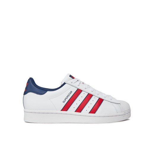 adidas Sneakersy Superstar IG4318 Biały ze sklepu MODIVO w kategorii Trampki męskie - zdjęcie 183885646