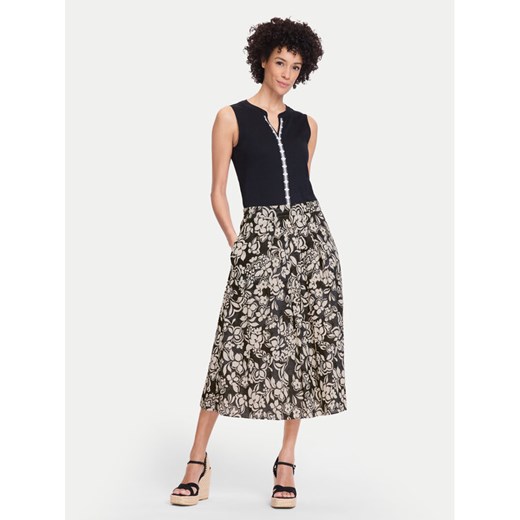 Olsen Spódnica trapezowa 16001506 Czarny Regular Fit ze sklepu MODIVO w kategorii Spódnice - zdjęcie 183885687