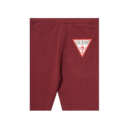 Guess Komplet dziecięcy N5YG00 K8HM4 Bordowy Regular Fit Guess 6Y MODIVO