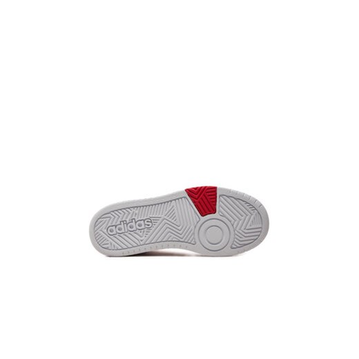 adidas Sneakersy Hoops Mid IG3718 Biały 38_23 MODIVO