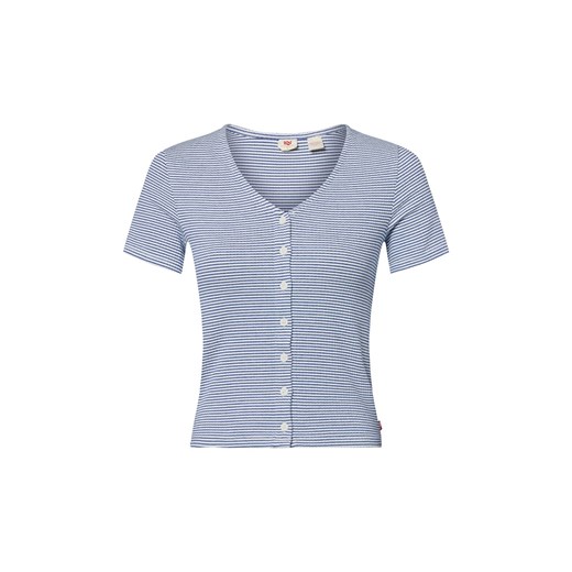 Levi's Koszulka damska Kobiety Bawełna niebieski w paski ze sklepu vangraaf w kategorii Bluzki damskie - zdjęcie 183887189