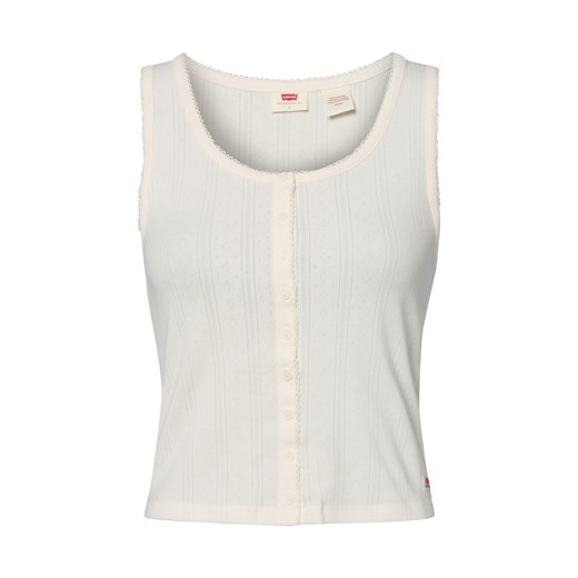Levi's Top damski Kobiety Bawełna écru wypukły wzór tkaniny ze sklepu vangraaf w kategorii Bluzki damskie - zdjęcie 183887197