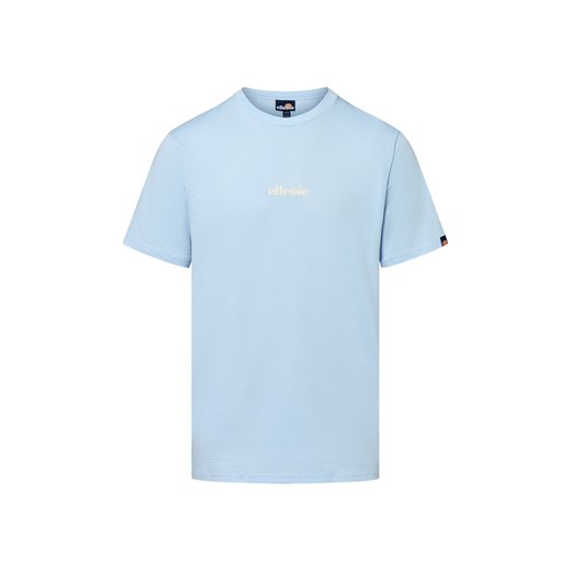 ellesse Koszulka męska - Marosa Mężczyźni Bawełna jasnoniebieski nadruk ze sklepu vangraaf w kategorii T-shirty męskie - zdjęcie 183887208