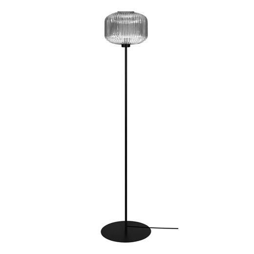 Podłogowa lampa grafitowa T7-F33 ze sklepu Edinos.pl w kategorii Lampy podłogowe - zdjęcie 183887916