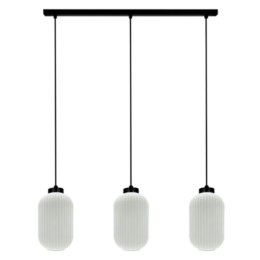 Lampa wisząca z trzema kloszami biała L6-D45 ze sklepu Edinos.pl w kategorii Lampy wiszące - zdjęcie 183888486