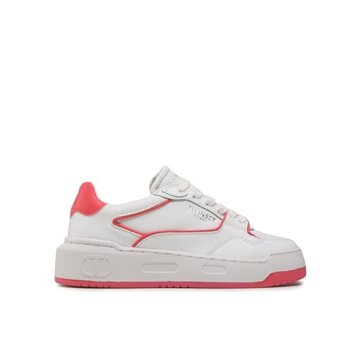 Sneakersy TWINSET 231TCP080 Biały ze sklepu eobuwie.pl w kategorii Buty sportowe damskie - zdjęcie 183888695