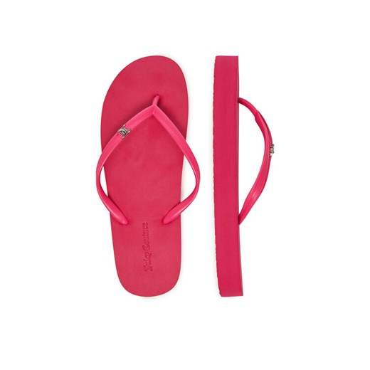 Japonki Juicy Couture 800289 Różowy ze sklepu eobuwie.pl w kategorii Klapki damskie - zdjęcie 183888699