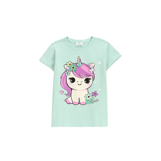 Coccodrillo T-Shirt WC5143224VGB Zielony Regular Fit ze sklepu MODIVO w kategorii Bluzki dziewczęce - zdjęcie 183889076