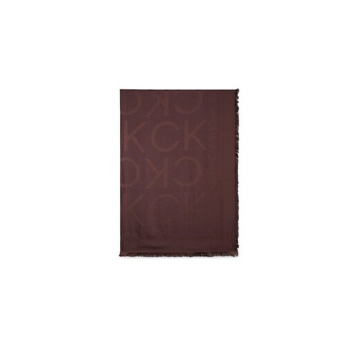 Chusta Calvin Klein K60K612708 Brązowy Calvin Klein 00 eobuwie.pl