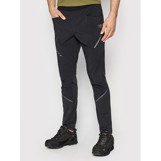 Dynafit Spodnie outdoor Transalper Hybrid 08-71182 Czarny Athletic Fit ze sklepu MODIVO w kategorii Spodnie męskie - zdjęcie 183890075
