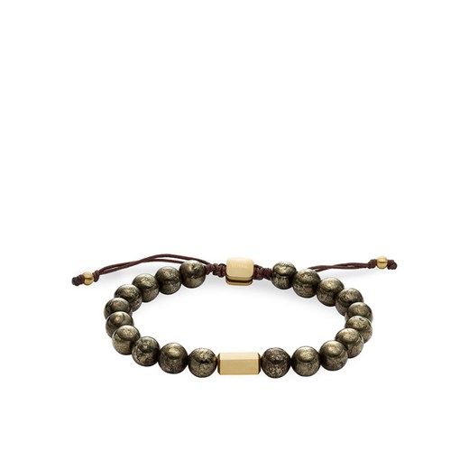 Fossil Bransoletka Galaxy Beads JF04820710 Khaki ze sklepu MODIVO w kategorii Bransolety - zdjęcie 183890096
