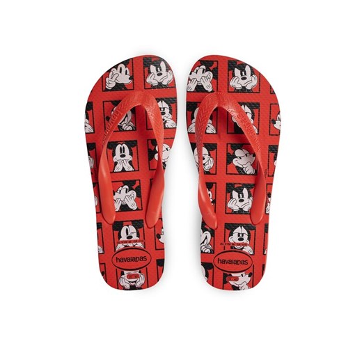 Japonki Havaianas 41394125778-W Czerwony ze sklepu eobuwie.pl w kategorii Klapki damskie - zdjęcie 183890798
